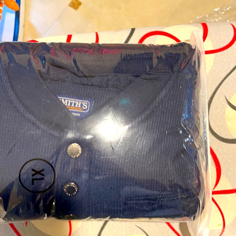 Good condition navy blue sweater. No damage and very soft.